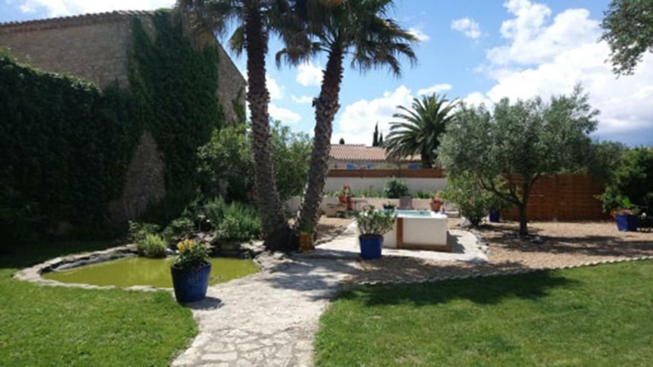Bed and Breakfast Au Jardin D'Amphora Ginestas Экстерьер фото